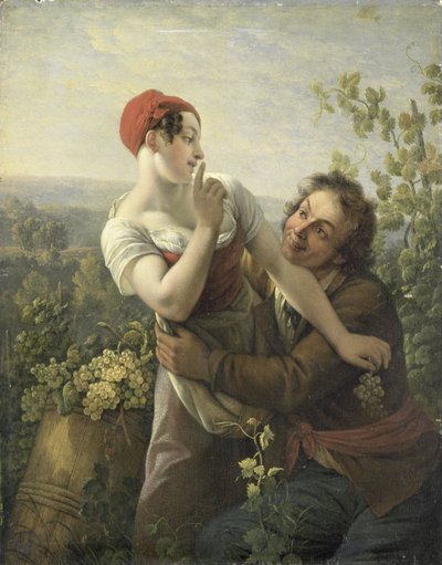 Der leidenschaftliche Traubenpflücker von Peter Paul Joseph Noel