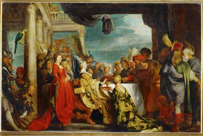 Alboin und Rosamunde von Peter Paul Rubens