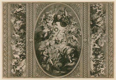 Decke des Bankettsaals in Whitehall von Peter Paul Rubens