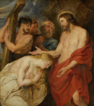 Christus und die reuigen Sünder von Peter Paul Rubens