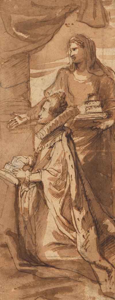 Die Infantin Isabella von Spanien mit der Hl. Elisabeth von Ungarn von Peter Paul Rubens