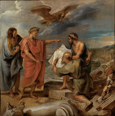 Die Gründung Konstantinopels von Peter Paul Rubens