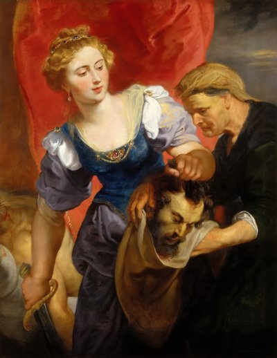 Judith mit dem Kopf des Holofernes, 1620-1622 von Peter Paul Rubens