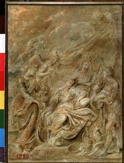 Die Geburt des Dauphins Ludwig XIII. (1601-1643) von Peter Paul Rubens