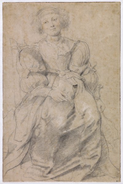 Porträt von Helene Fourment, ca. 1630-1631 von Peter Paul Rubens