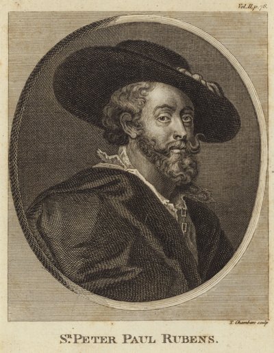 Porträt von Peter Paul Rubens von Peter Paul Rubens