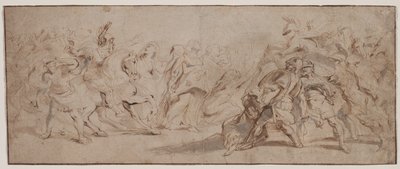 Versöhnung der Römer und Sabiner (recto) von Peter Paul Rubens