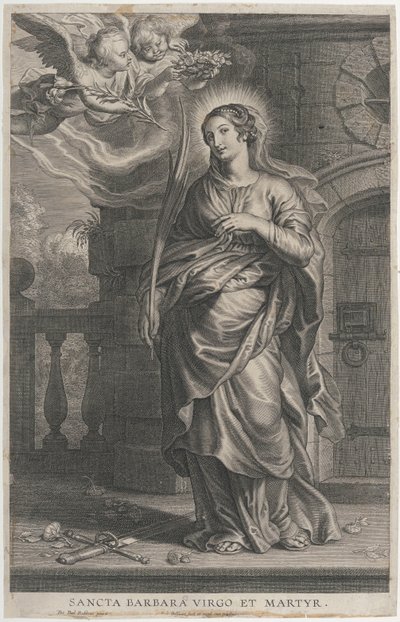 Heilige Barbara von Peter Paul Rubens
