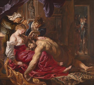 Samson und Delilah von Peter Paul Rubens