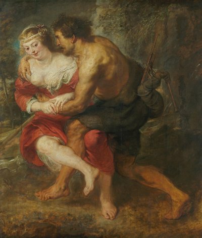 Schäferszene (Silvia und Coridon) von Peter Paul Rubens