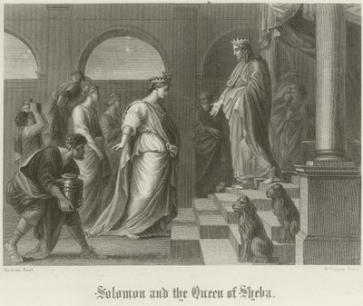 Salomo und die Königin von Saba von Peter Paul Rubens