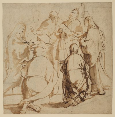 Studien für die Darstellung im Tempel von Peter Paul Rubens