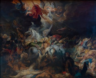 Die Niederlage von Sanherib von Peter Paul Rubens