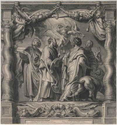 Die vier Evangelisten von Peter Paul Rubens