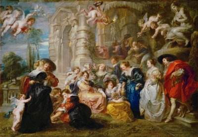 Der Garten der Liebe von Peter Paul Rubens