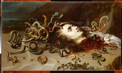 Der Kopf der Medusa, um 1618 von Peter Paul Rubens