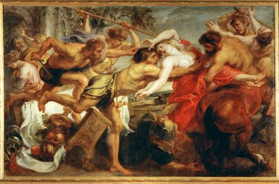 Die Entführung der Deidamia von Peter Paul Rubens