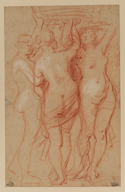 Die drei Grazien, ca. 1635-40 von Peter Paul Rubens