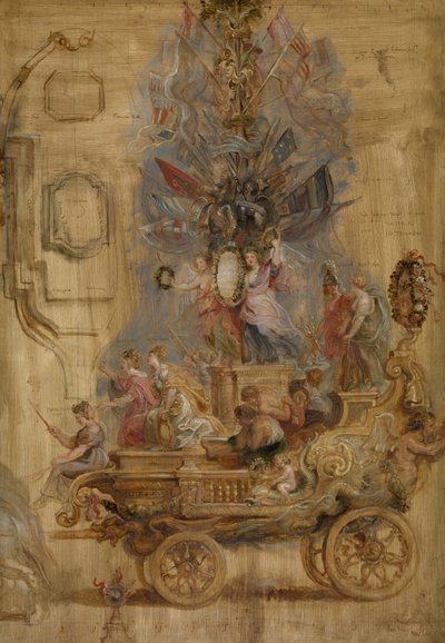 Der Triumphwagen von Kallo, 1638 von Peter Paul Rubens