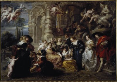 Der Garten der Liebe von Peter Paul Rubens