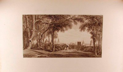Blick auf Oxford vom Schlossberg von Peter de Wint