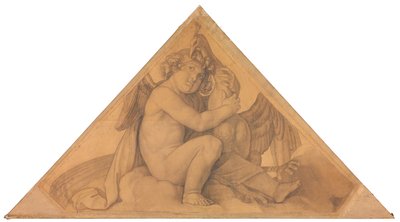 Eros mit dem Pfau von Peter von Cornelius