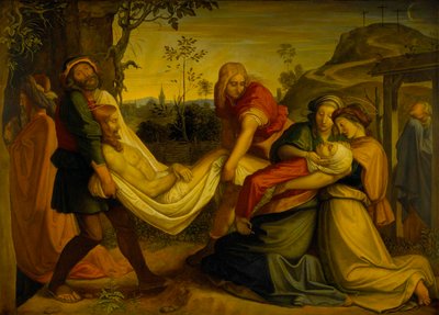 Die Grablegung Christi von Peter von Cornelius