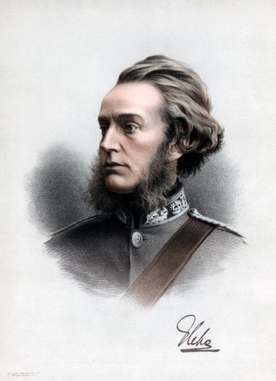 Francis Charteris, 10. Earl of Wemyss, britischer Whig-Politiker, ca. 1890 von Petter and Galpin Cassell