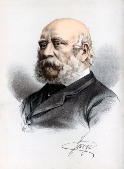 George, Herzog von Cambridge, britischer Soldat, ca. 1890 von Petter and Galpin Cassell