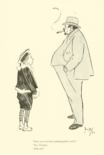 Karikatur von Phil May, aus den 1890er Jahren von Phil May
