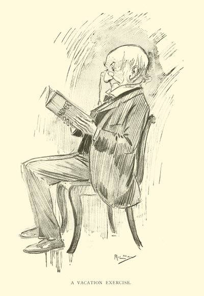 Karikatur von Phil May, aus den 1890er Jahren von Phil May