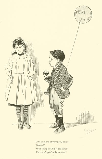 Karikatur von Phil May, aus den 1890er Jahren von Phil May