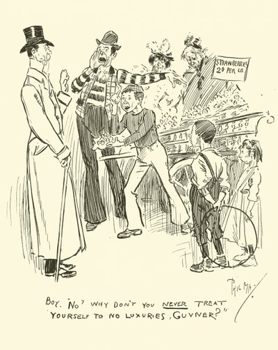 Illustration für Phil Mays Gutter-Snipes von Phil May
