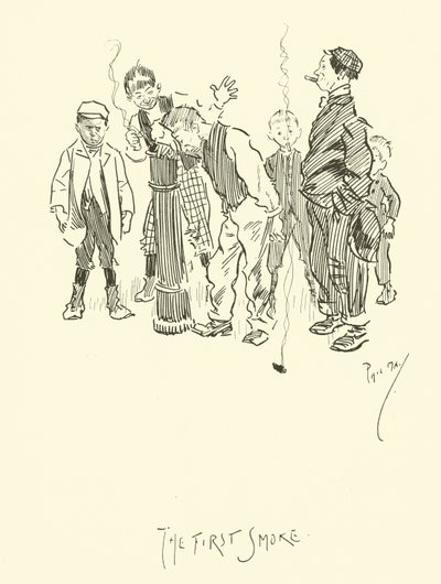 Illustration für Phil Mays Gutter-Snipes von Phil May