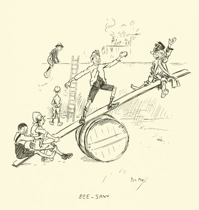 Illustration für Phil Mays Gutter-Snipes von Phil May
