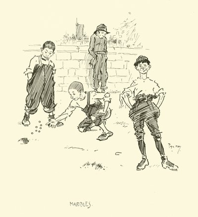 Illustration für Phil Mays Gutter-Snipes von Phil May