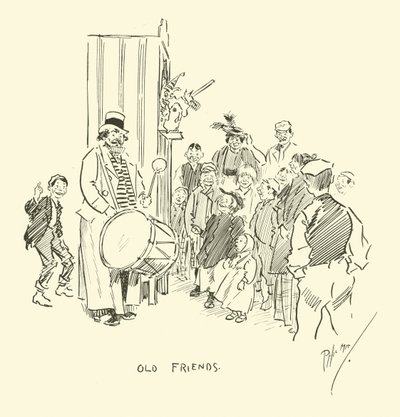 Illustration für Phil Mays Gutter-Snipes von Phil May
