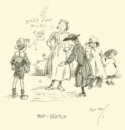 Illustration für Phil Mays Gutter-Snipes von Phil May