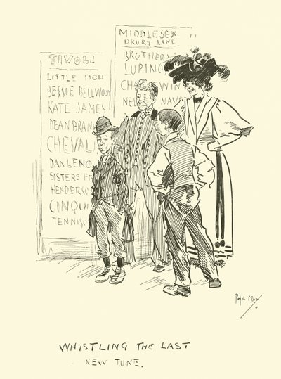 Illustration für Phil Mays Gutter-Snipes von Phil May