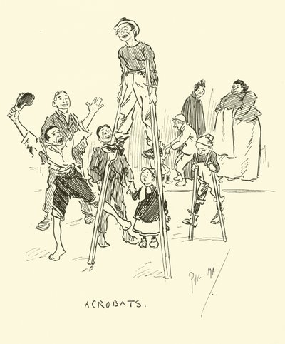 Illustration für Phil Mays Gutter-Snipes von Phil May