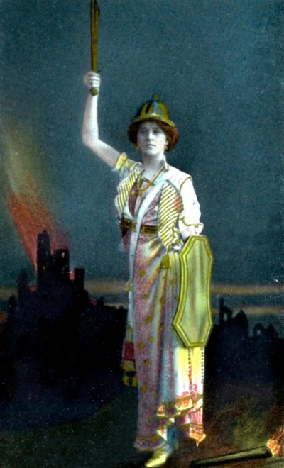 Zena Dare 1887-1975, englische Sängerin und Schauspielerin, 1908 von Philco Publishing Company