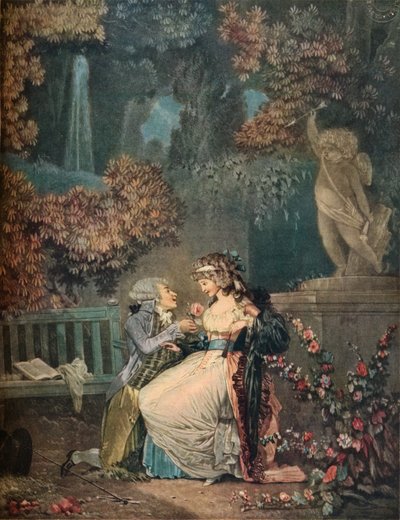 La Rose, 1788, 1916 von Philibert Louis Debucourt