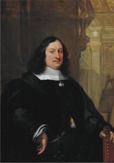 Porträt von David II Teniers von Philip Fruytiers