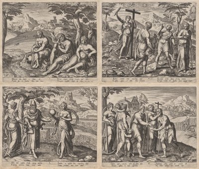 Gleichnis vom Sämann von Philip Galle