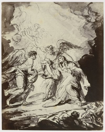 Van Dyck, Die Agonie im Garten von Philip Henry Delamotte