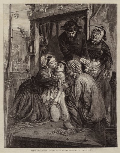 Französische Bauern finden ihr gestohlenes Kind von Philip Hermogenes Calderon