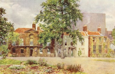 Alte Häuser auf dem Gelände des Victoria and Albert Museum, 1899 von Philip Norman