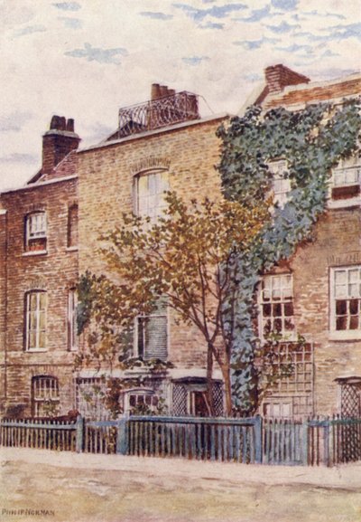 Turners Haus, Cheyne Walk, Chelsea, 1887 von Philip Norman