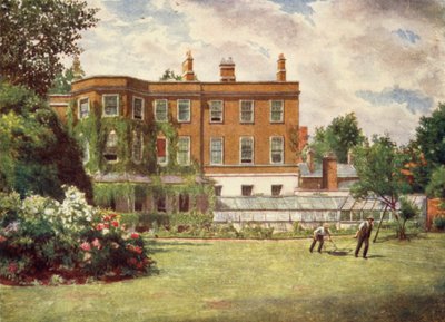 York House und Garten, Church Street, Kensington, 1899 von Philip Norman