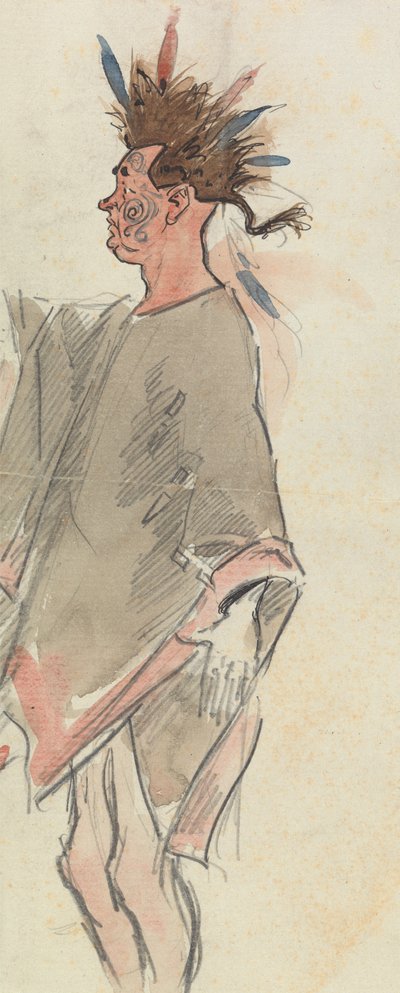 Wilder Indianer von Philip William May